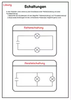 Vorschau - Arbeitsblätter - Schaltkreis - Schaltskizze - Seite 2