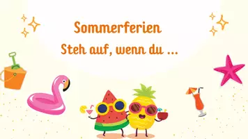 Vorschau - Spiele - Sommerferien - Steh auf wenn du - Deckblatt