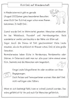 Vorschau - Text - Lesetext - Elch Emil in Niederösterreich – Klasse 2, 3, 4 - Seite 1