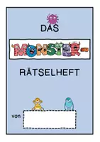 Vorschau - Arbeitsblätter - Rätselheft Monster 16 Rätsel Klasse 3-4 Deutsch Mathe Konzentration - Seite 2
