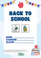anteprima - Materiale di supporto/inclusione - BACK TO SCHOOL - CAA - Pagina di copertina