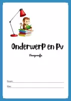Voorbeeld - Onderwerp & persoonsvorm voorproefje - Voorblad