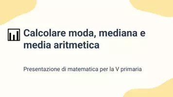 anteprima - Presentazioni / Lavagne - Calcolo della mediana - Pagina 1