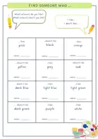 Vorschau - Spiele - Find someone who 'Colours-Edition' (differenziert) - Seite 2