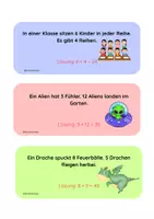 Vorschau - Stationenlernen - Mini-Mal-Geschichten - Seite 2