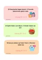Vorschau - Stationenlernen - Mini-Divisionsgeschichten - Seite 2