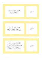 Vista previa - Hojas de trabajo - PETITES COMPRENSIONS LECTORES: LLETRA DE PAL I LLIGADA - página 3