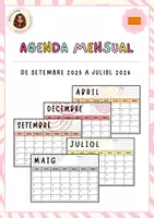 Vista previa - Para docentes: organización, planificación y formación - Agenda mensual 25-26 CATALÀ - Portada