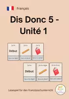 Vorschau - Spiele - Lesespiel zu Dis Donc 5, Unité 1 - Deckblatt