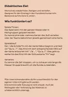 Vorschau - Spiele - Lesespiel zu Dis Donc 5, Unité 1 - Seite 1