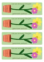 Vorschau - Anderer Materialtyp - Willkommensgruß Geschenk Schulanfang Blume - wachsen - Seite 3