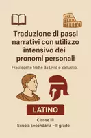 anteprima - Schede informative - Raccolta di materiali 'Latino': traduzione intermedia - Pagina 1