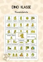 Vorschau - Bildkarten - Dinoklasse - Klassendienste - Deckblatt
