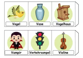 Vorschau - Unterrichtsreihen - Materialpaket - Buchstabe V XXL Paket Wortschatzpaket - DaZ/DaF, Deutsch, Sachunterricht (Grundschule) - Seite 2