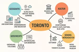 Vorschau - Arbeitsblätter - Arbeitsblätter zum Thema "Toronto" + Lösung & MP3 + Mindmap - Seite 3