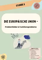 Vorschau - Stundenentwürfe - Problemfelder der EU (2 Niveaustufen) - Gruppenpuzzle - Deckblatt