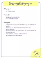 Vorschau - Arbeitsblätter - Colours worksheet (zweifach diff.) - Seite 3