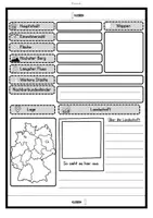 Vorschau - Arbeitsblätter - Bundesländer Mini-Lapbooks (Bastelvorlage inkl. QR-Codes zur Recherche) - Seite 3