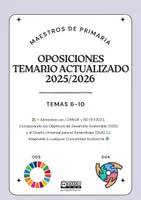 Vista previa - Para docentes: organización, planificación y formación - TEMARIO OPOSICIONES - PRIMARIA - Temas 6-10 - Portada