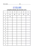 anteprima - Esercizi - Sillabe e doppie - Pagina di copertina