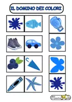 anteprima - Flashcard - Il domino dei colori - Pagina 2