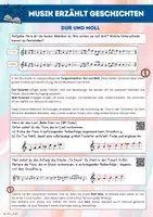 Vorschau - Arbeitsblätter - Musik erzählt Geschichten – Dur und Moll - Seite 1