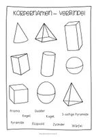 Vorschau - Anderer Materialtyp - Geometrische Körper – 16-seitiges Heftchen - Seite 3