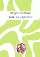 anteprima - Esercizi - Scienze in prima: gli organi di senso (percorso completo) - Pagina di copertina