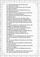 Vorschau - Klassenarbeiten - 100 Summer Questions – Englisch Gesprächsimpulse - Back to School - Seite 3