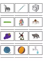 Vorschau - Arbeitsblätter - Wörterliste Buchstabe W - DaZ/DaF, Deutsch (Grundschule) Kartenspiel - Seite 3