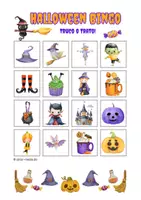 Vista previa - Juegos / Gamificación - Bingo de Halloween con 30 cartones de bingo sin factor terrorífico - página 3