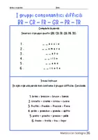 anteprima - Esercizi - Gruppi consonantici difficili - Pagina 2