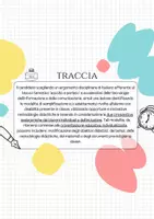 anteprima - Materiale di supporto/inclusione - Lezione simulata posto sostegno primaria-tfa-anno di prova - Pagina 1