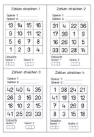 Vorschau - Spiele - Zahlen streichen - Spiel zum flexiblen Rechnen 3./4.Klasse - Seite 3