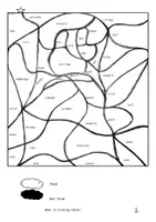 Vorschau - Arbeitsblätter - Halloween Colour-by-Word – Englisch Wortschatz A2–B2 - Seite 2