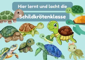 Vorschau - Poster - Süße Türschilder für deine Schildkrötenklasse - Seite 1