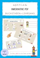 Vorschau - Präsentationen/Tafelbilder - Buchstabenlehrgang - interaktives Lernen - Deckblatt