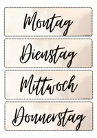 Vorschau - Fördermaterial/Inklusion - Datum / Tafelmaterial / Classroom Management - Seite 2