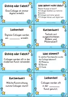 Vorschau - Quiz - Collage Quizkarten - 24 Quizkärtchen | Quiz | Kunst - Seite 3
