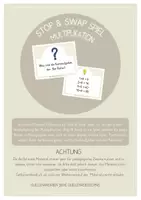 Vorschau - Spiele - Stopp & Swap Spiel Multiplikation - Deckblatt
