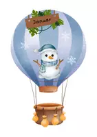 Vorschau - Poster - Heißluftballon / Geburtstagskalender - Seite 1