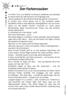 Vorschau - Arbeitsblätter - Farbzauberlabor- Farbenlehre Primärfarben Sekundärfarben - Seite 2