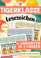 Vorschau - Arbeitsblätter - Materialpaket - Tigerklasse (Gesamtpaket) - Seite 1
