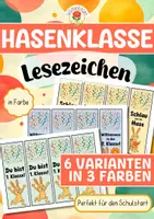 Vorschau - Stationenlernen - Materialpaket - Hasenklasse (Gesamtpaket) - Seite 1