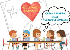 anteprima - Materiale di supporto/inclusione - MAPPE DELLE AMICIZIE POST- SCUOLA - Pagina di copertina