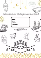 Vorschau - Anderer Materialtyp - Islamischer Religionsunterricht (IRU) Deckblatt - Deckblatt
