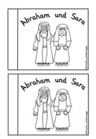Vorschau - Arbeitsblätter - Abraham und Sara - OHNE TEXT - Religion - Seite 1
