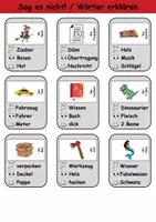 Vorschau - Spiele - Sag es nicht Buchstabe X - DaZ/DaF, Deutsch (Spiel) - Seite 1