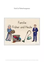 Vorschau - Stundenentwürfe - Familie Früher und heute Unterrichtseinheit - Seite 3