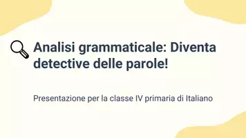 anteprima - Presentazioni / Lavagne - Analisi grammaticale della frase - Pagina 1